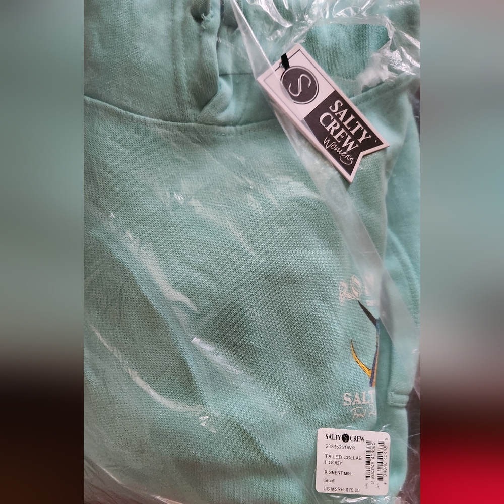 Salty Crew Aqua Blue Graphic Hoodie